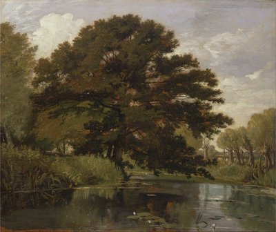 Auf der Isis, Waterperry, Oxfordshire von William Alfred Delamotte